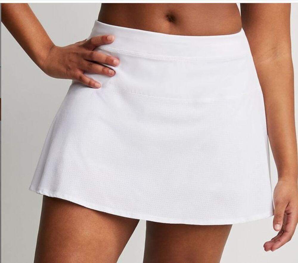 NWT Champion City Sport Eco Flounce Skort Women’s L White Pickleball Tennis